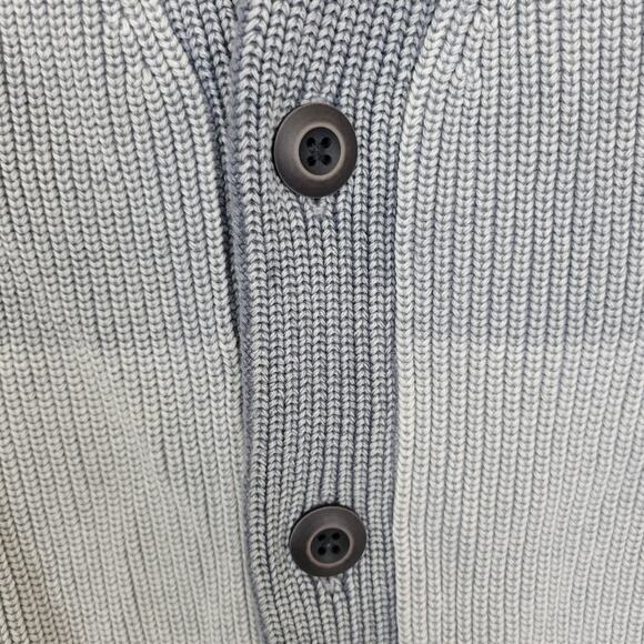 Express Ombre Button front Cardigan Men's Size Large Tall - Picture 5 of 8
